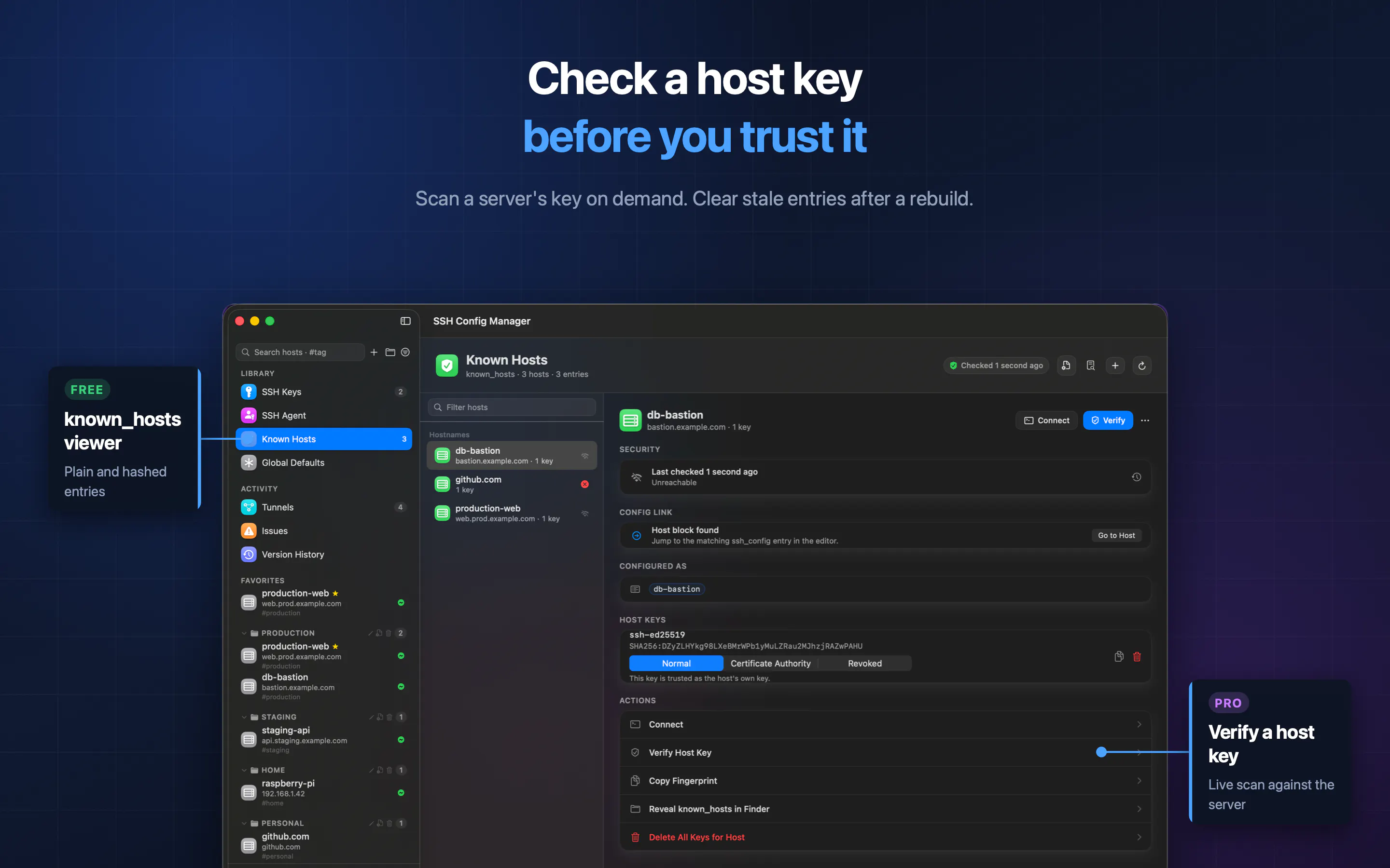 SSH Config Manager gallery image