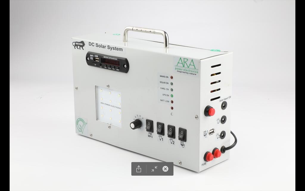 Solar battery charger | Cosmic Urja gallery image