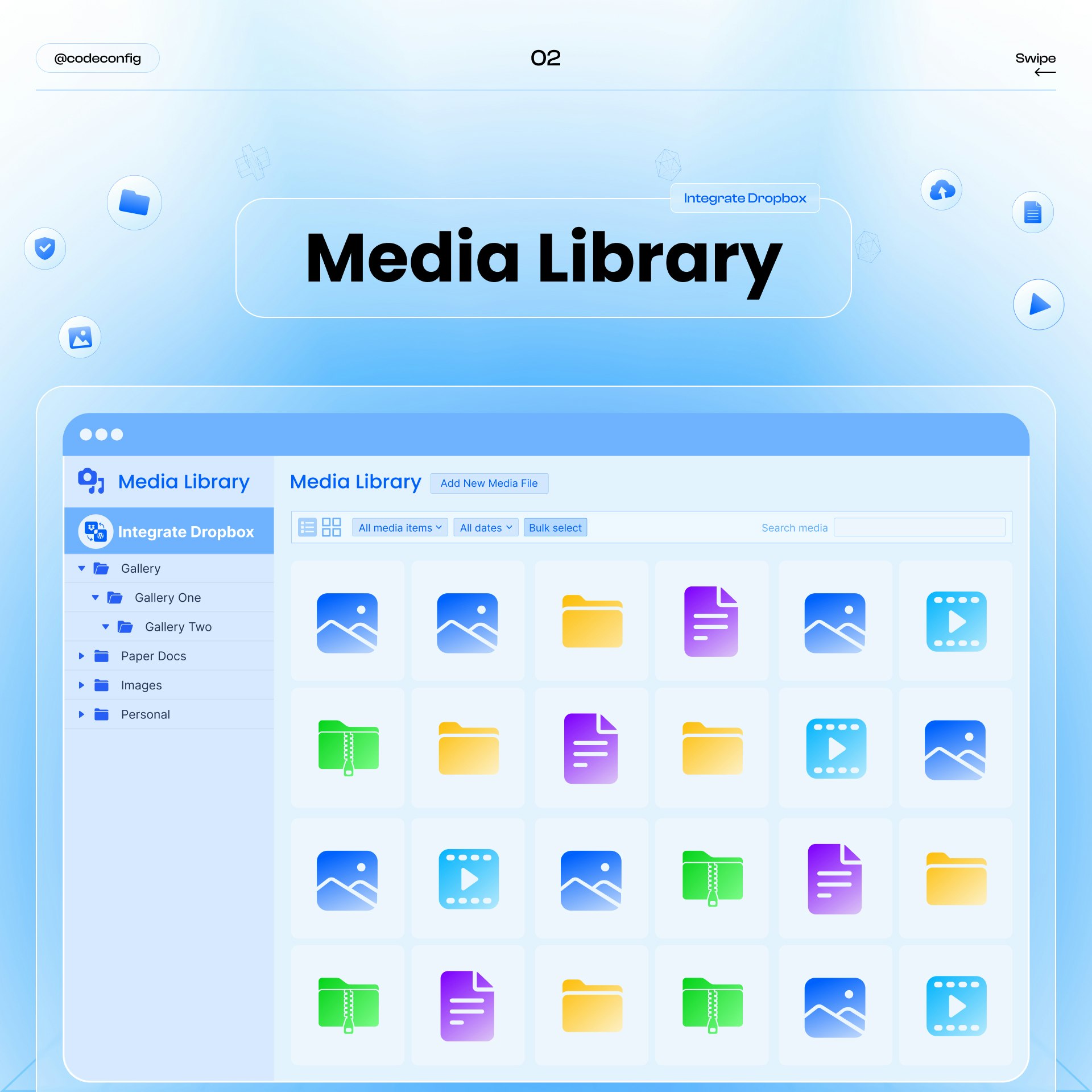Dropbox integrieren Medien 10