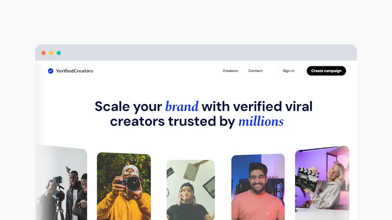 VerifiedCreators screenshot 5