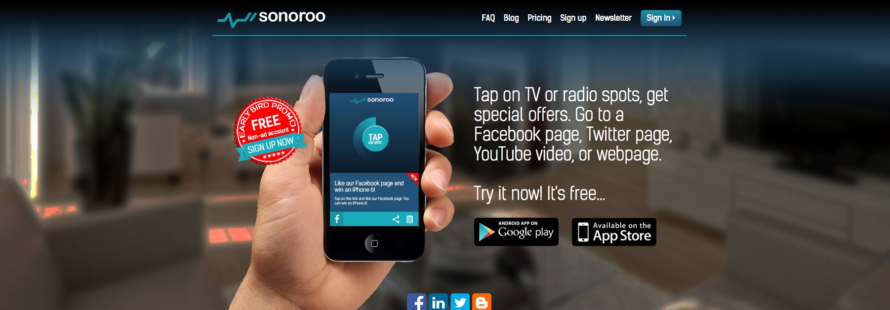 Tap - On - Spot: Tap on TV or radio spots!  gallery image