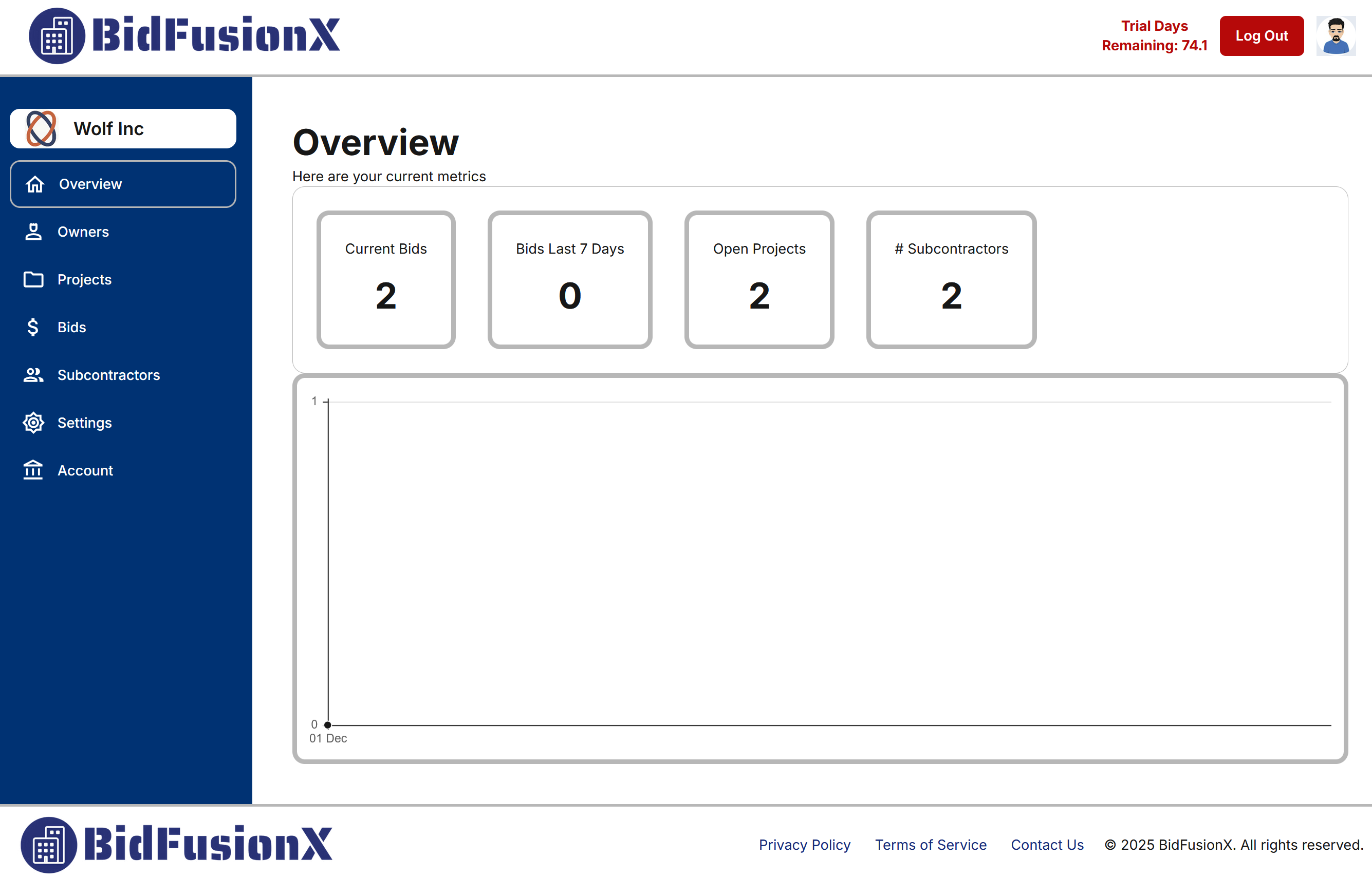 BidFusionX Contractor Bid Standardizing gallery image