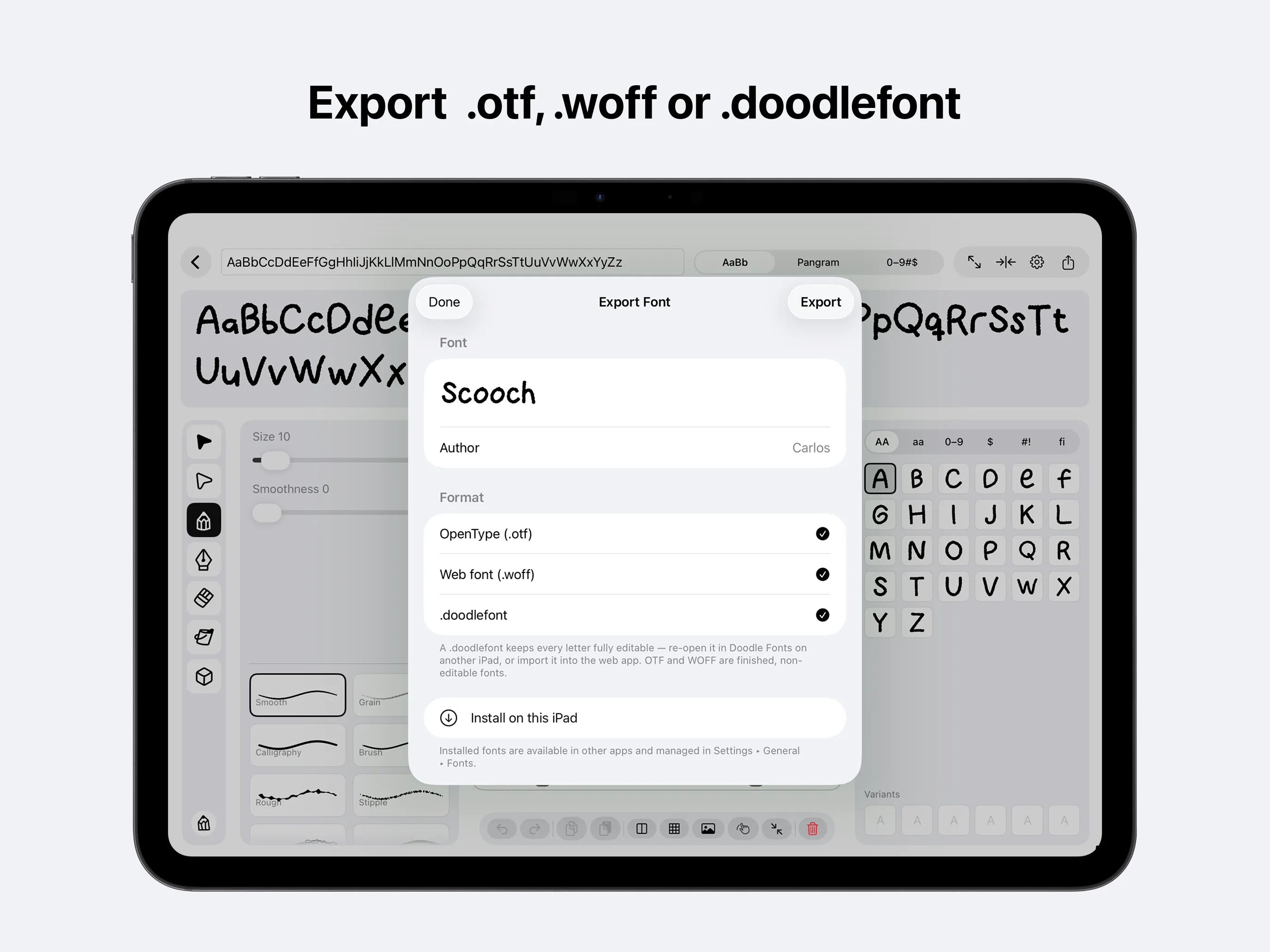 Doodle Fonts gallery image
