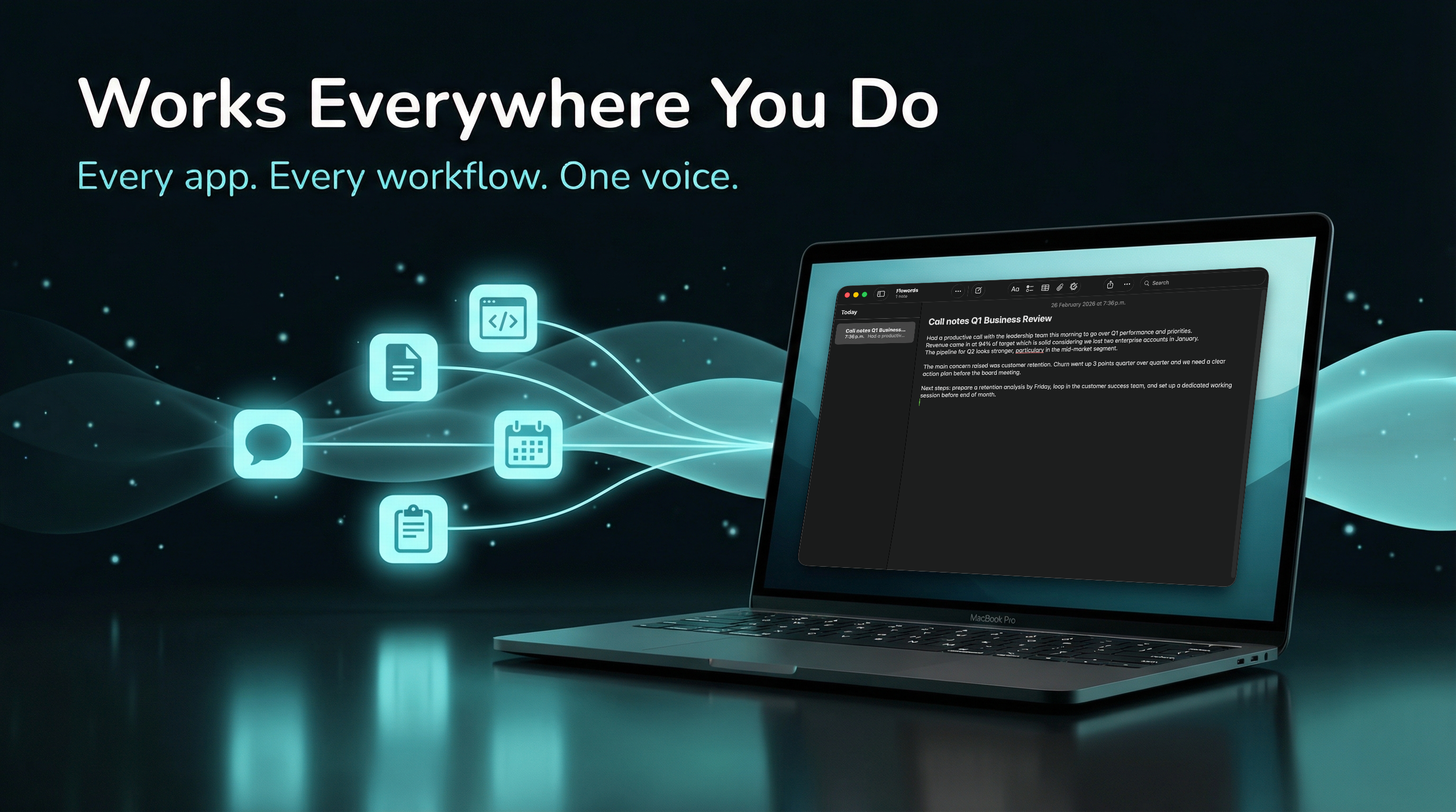 FloWords - Screenshot 3 showing product features and functionality