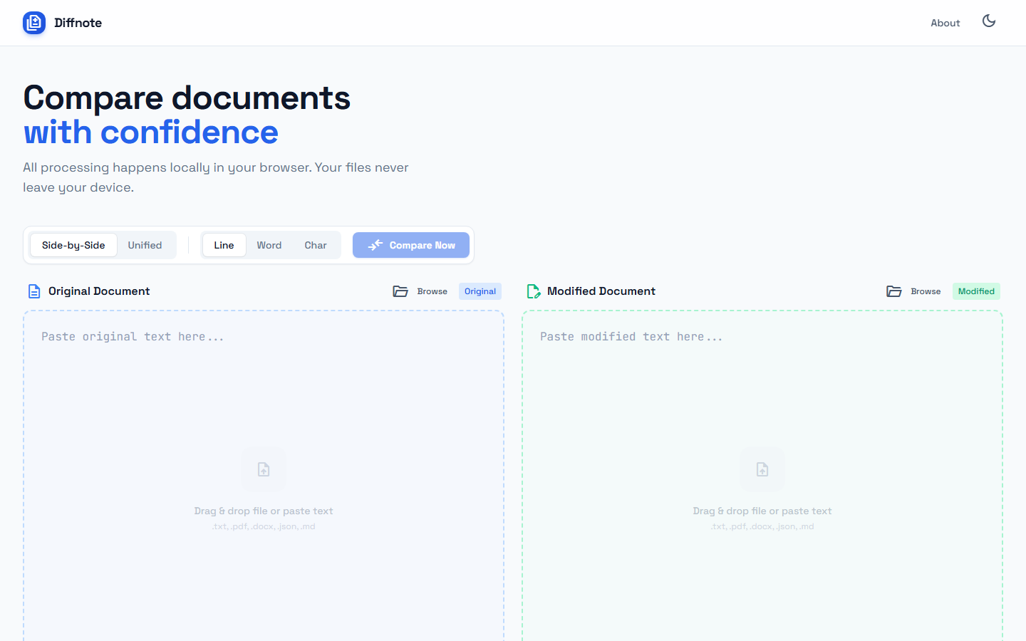 Diffnote gallery image
