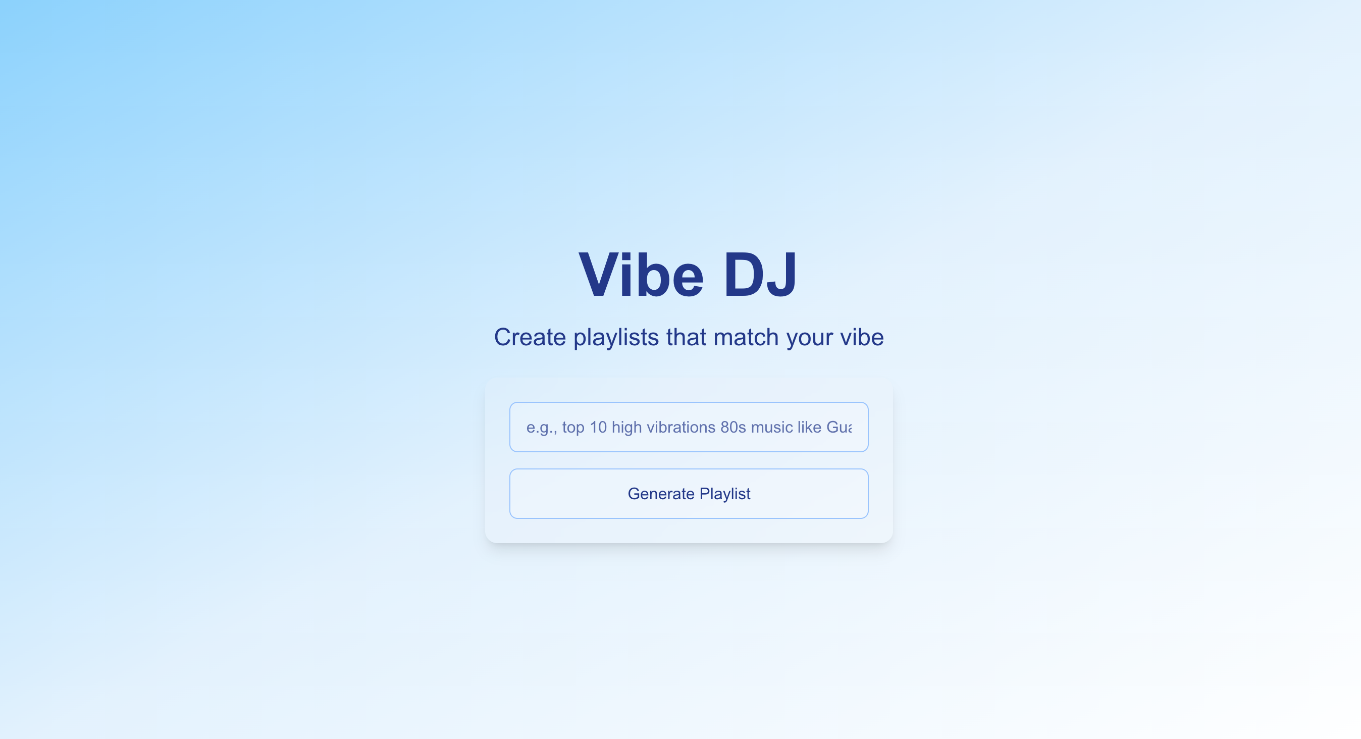 المؤشر لقوائم التشغيل الموسيقية - Vibe DJ media 1