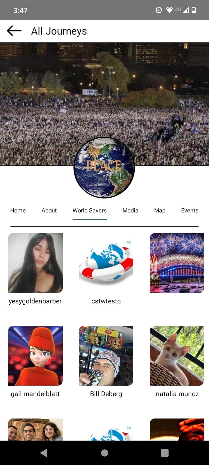 Crowd Save The World - Social Media app to Save The World Together media 3
