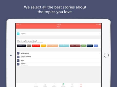 Blendle for iOS gallery image