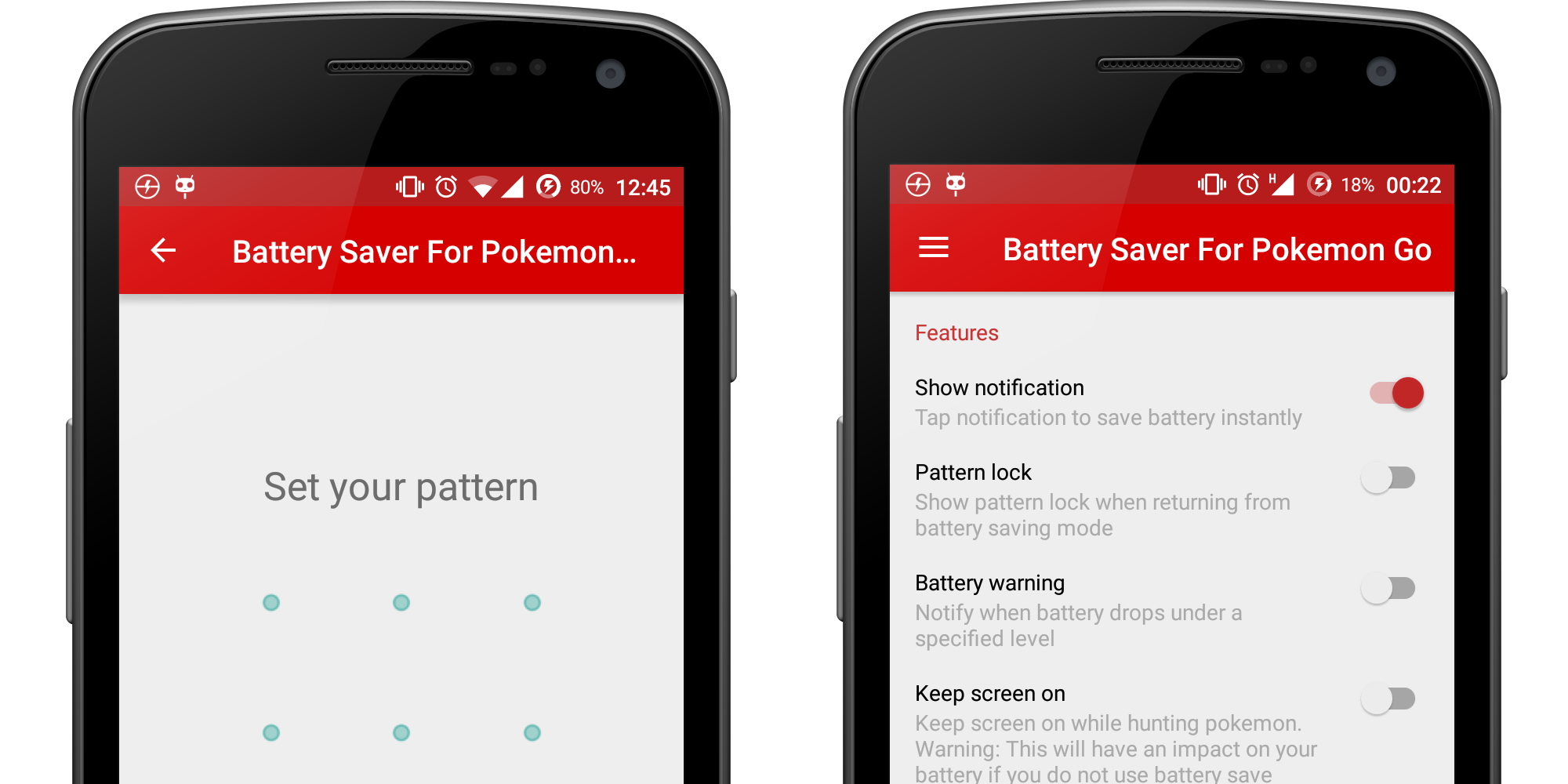 Battery Saver For Pokemon Go gallery image