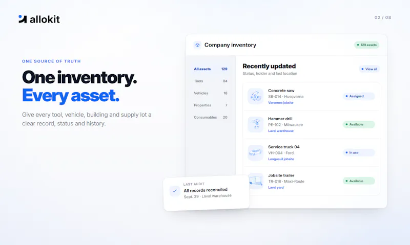 Allokit screenshot 2