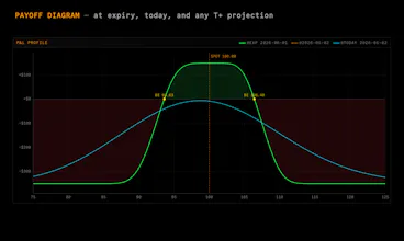 ITANOS // OPTIONS P&L CALCULATOR gallery image