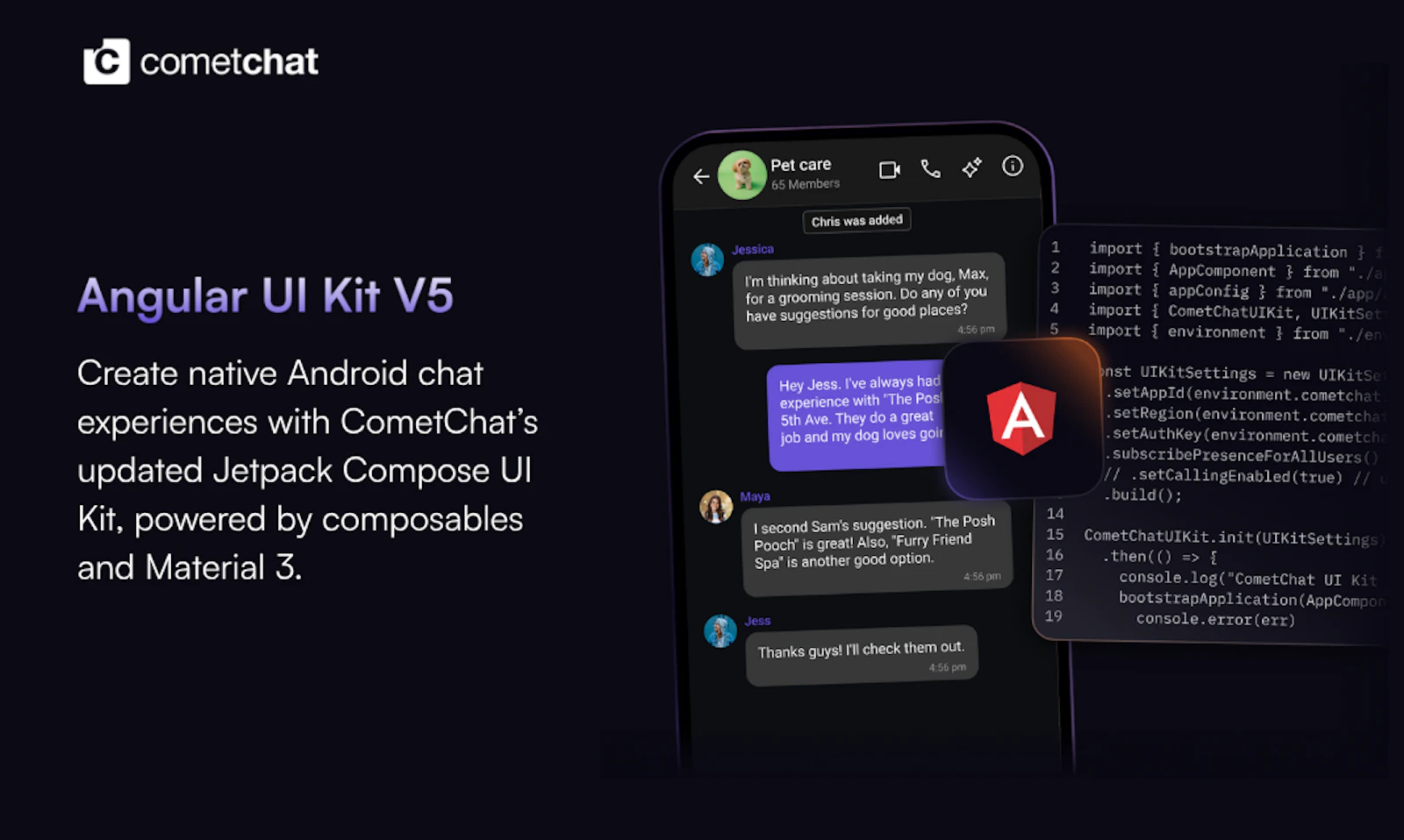 Production Ready UI Kits by CometChat screenshot 4