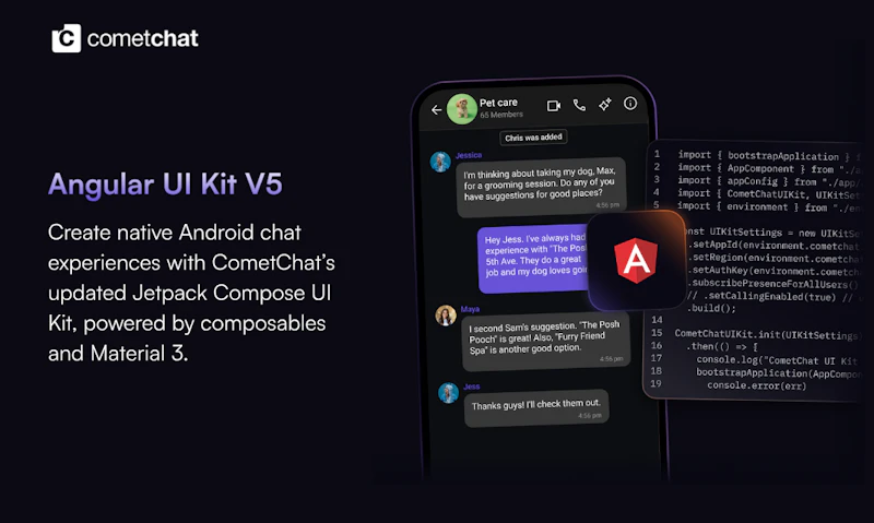 Production Ready UI Kits by CometChat screenshot 4