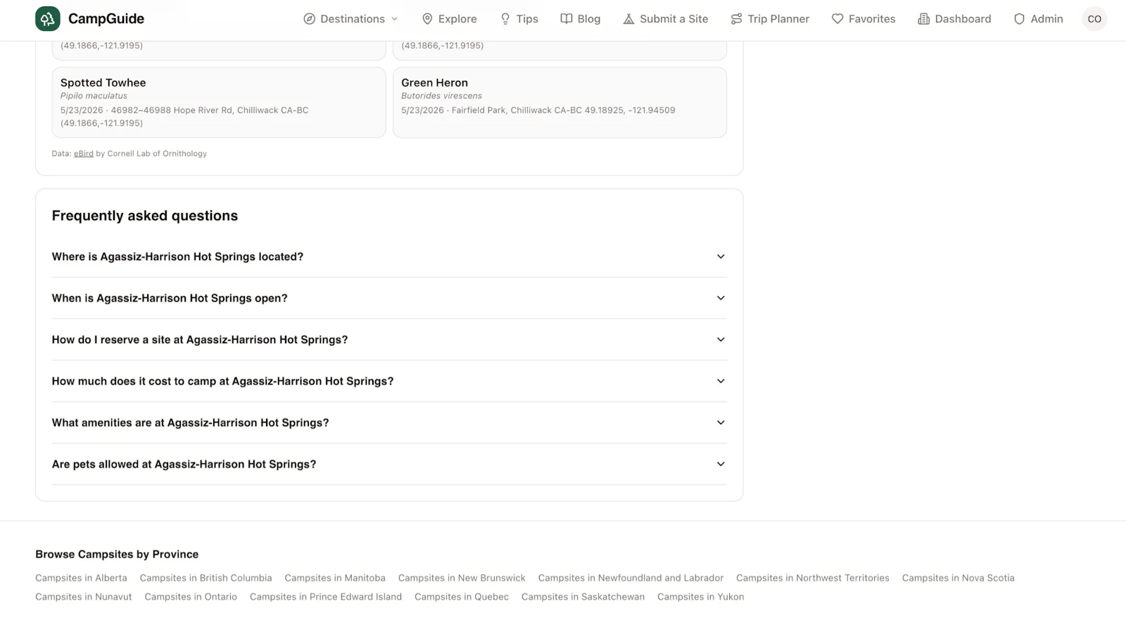 CampGuide screenshot 5
