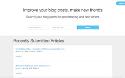 DraftBunny - Social Proofreading for your Personal Blog media 2