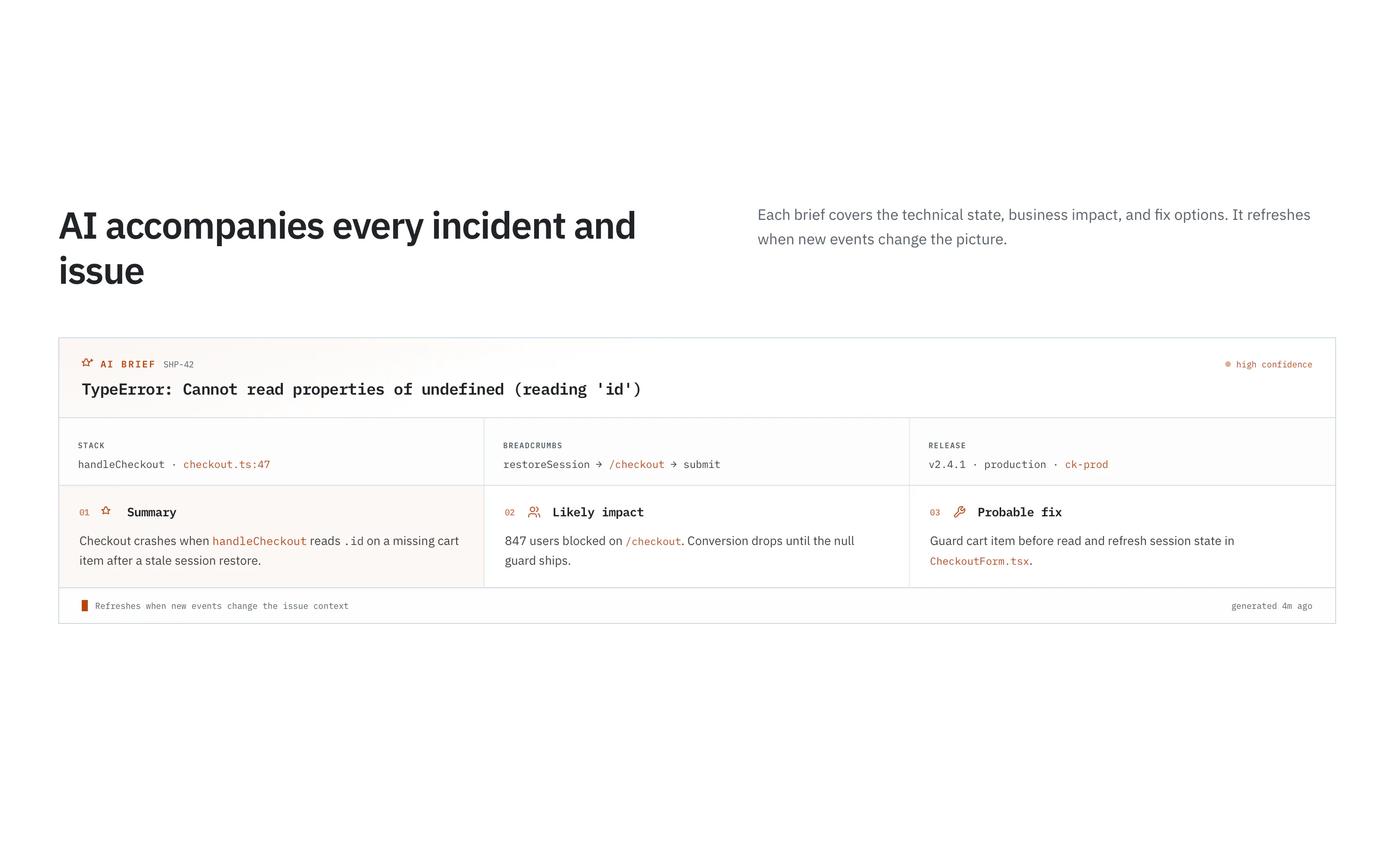 RetraceKit – incidents tracking platform gallery image