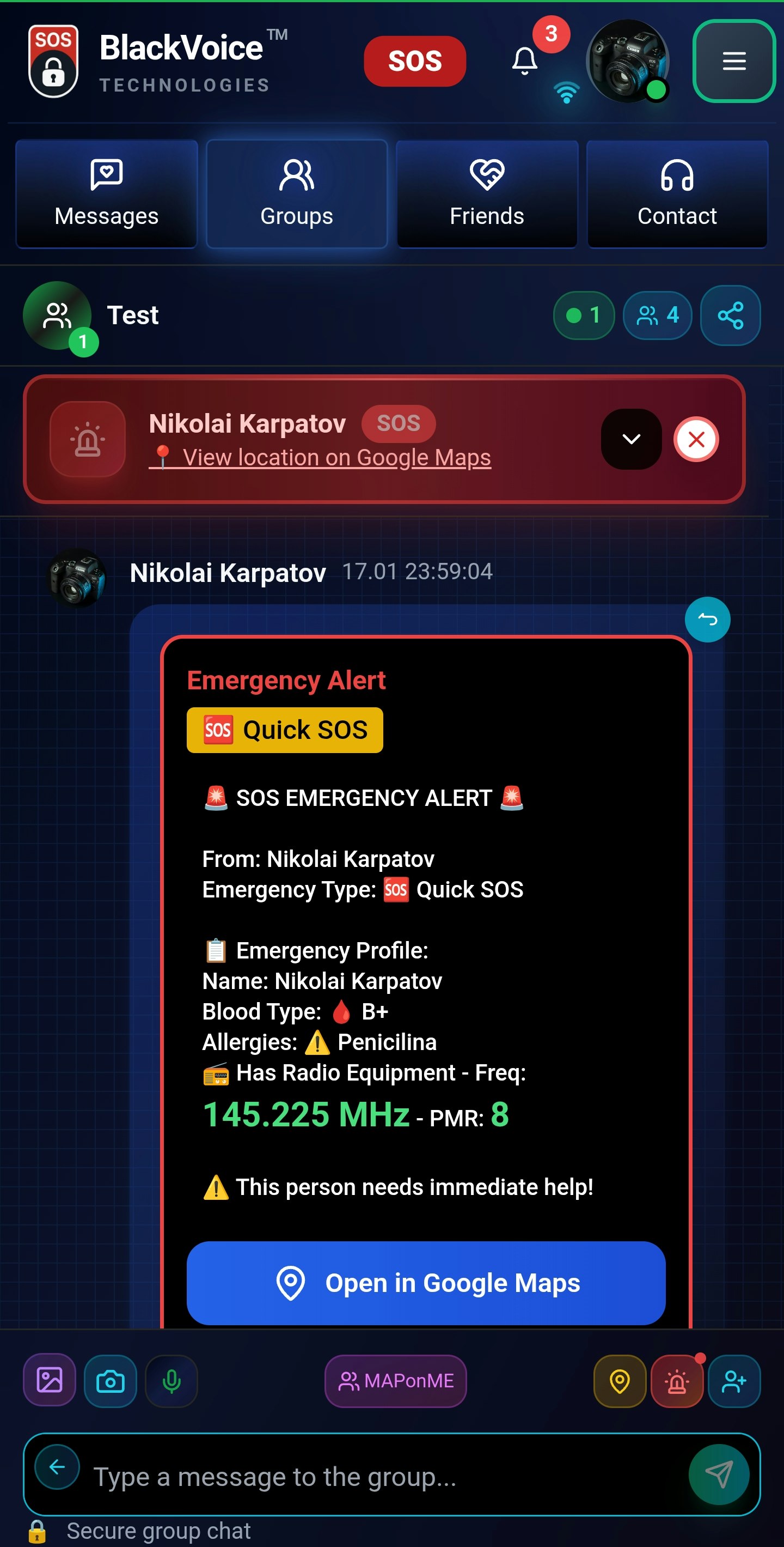 MAPonME by BLACKVOICE TECHNOLOGIES™ gallery image