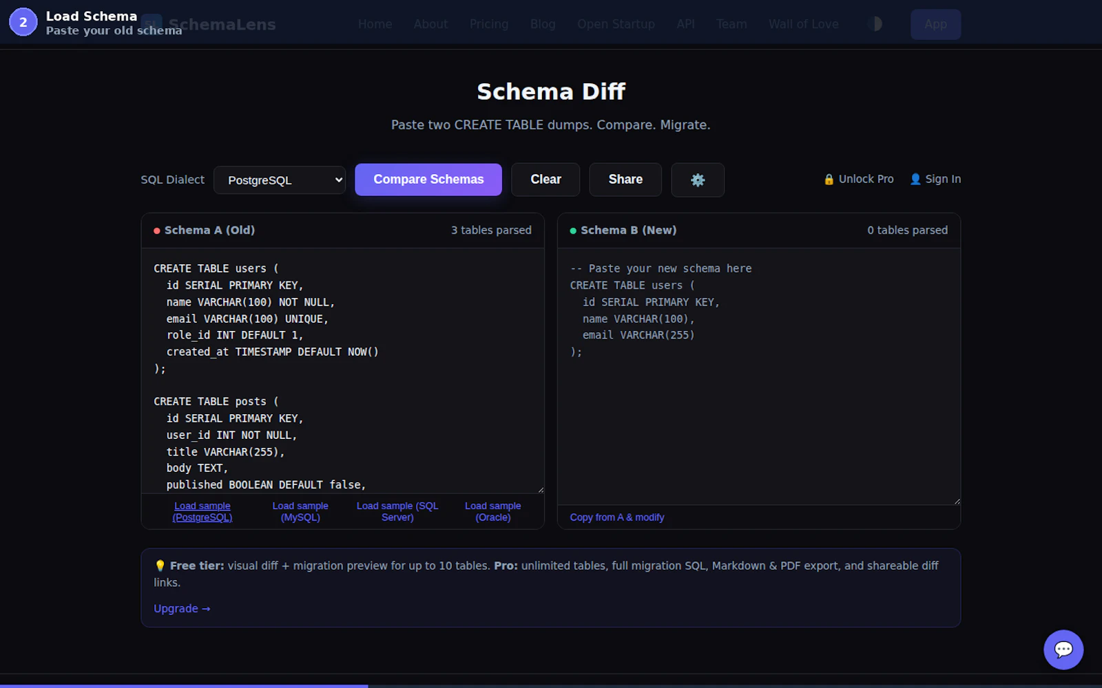 SchemaLens  screenshot 2
