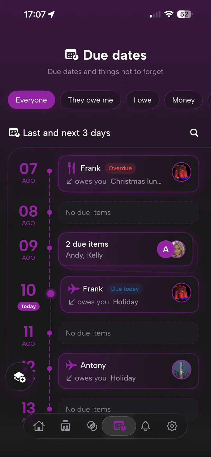 Give&Take - Loans and expense screenshot 3