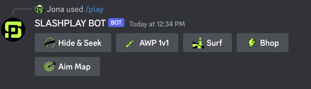 Sarkplay - Discord Bot que crea servidores de juegos al instante media 2