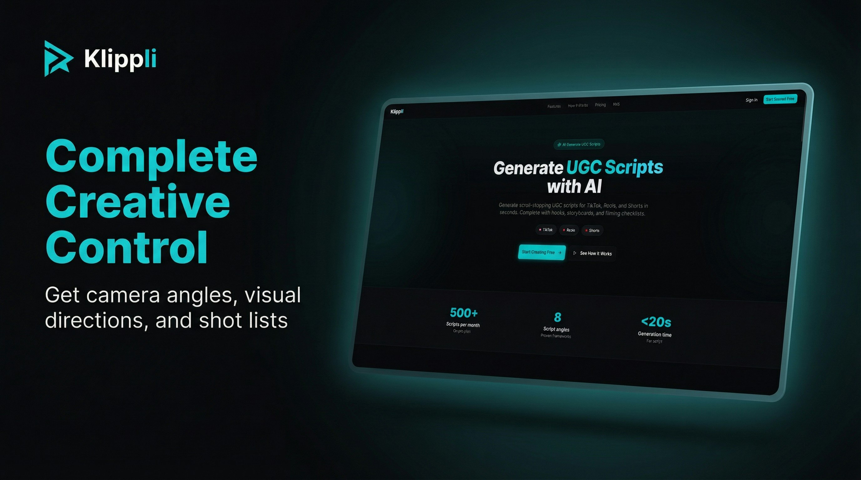 Klippli - Main product screenshot demonstrating key features and user interface