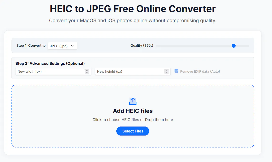 Easy HEIC gallery image