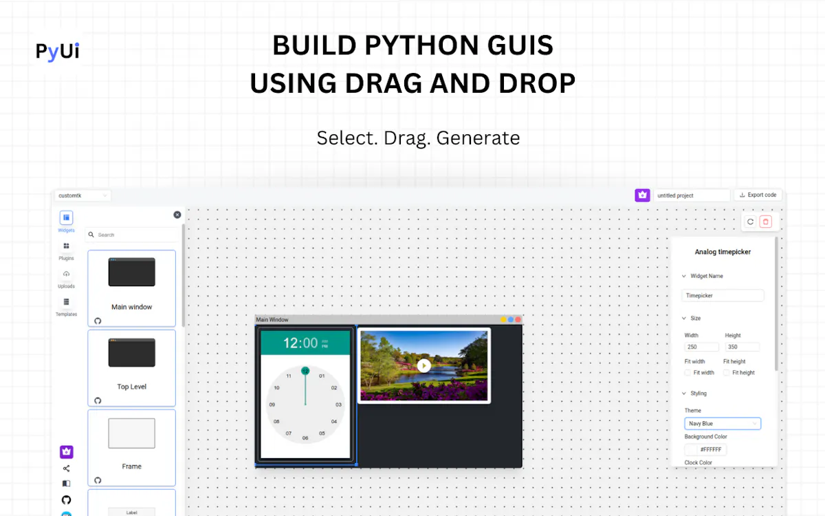 PyUI Builder