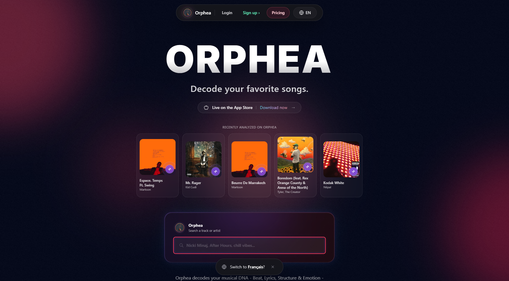 Orphea gallery image