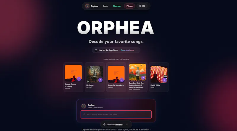 Orphea screenshot 3