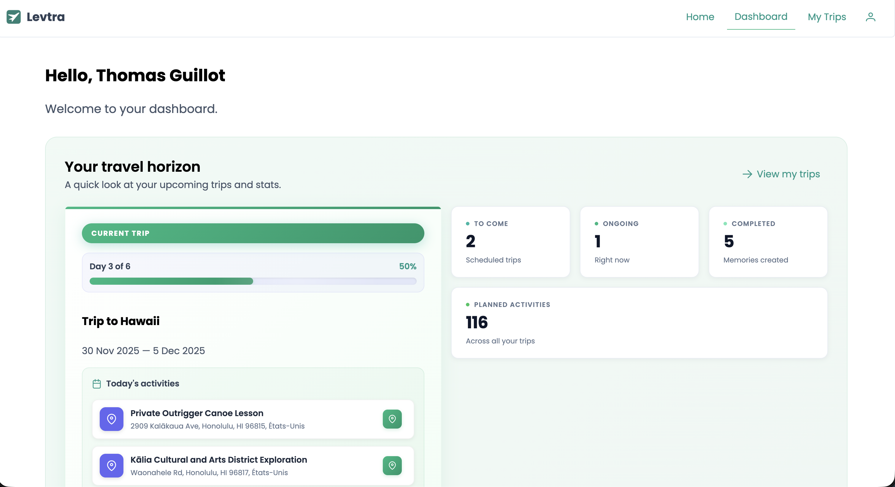 Levtra - Screenshot 2 showing product features and functionality