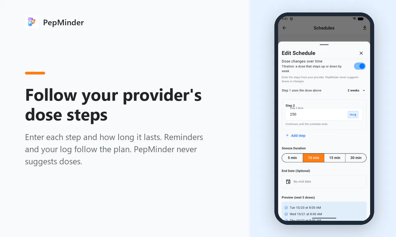 PepMinder gallery image