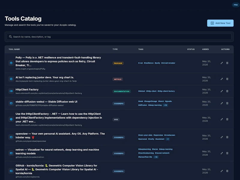 Acopio screenshot 3