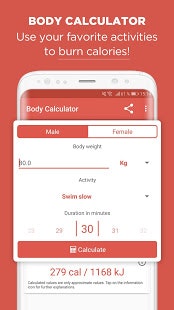 Body calculator Calorie & BMI Calculator gallery image