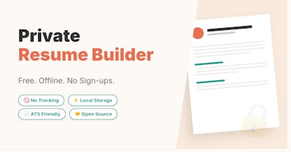 Private Resume Builder gallery image