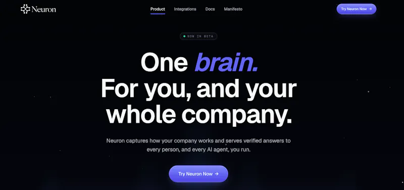 Neuron - Company Brain screenshot 2