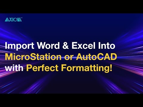 Office Importer for MicroStation  gallery image