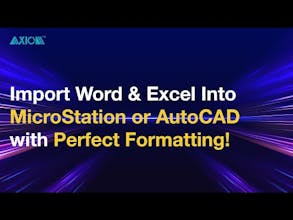 Office Importer for MicroStation gallery image