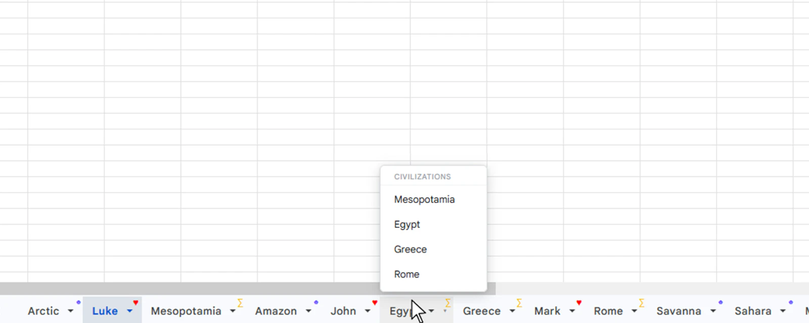 SheetsMenu & SheetsGroups screenshot 33