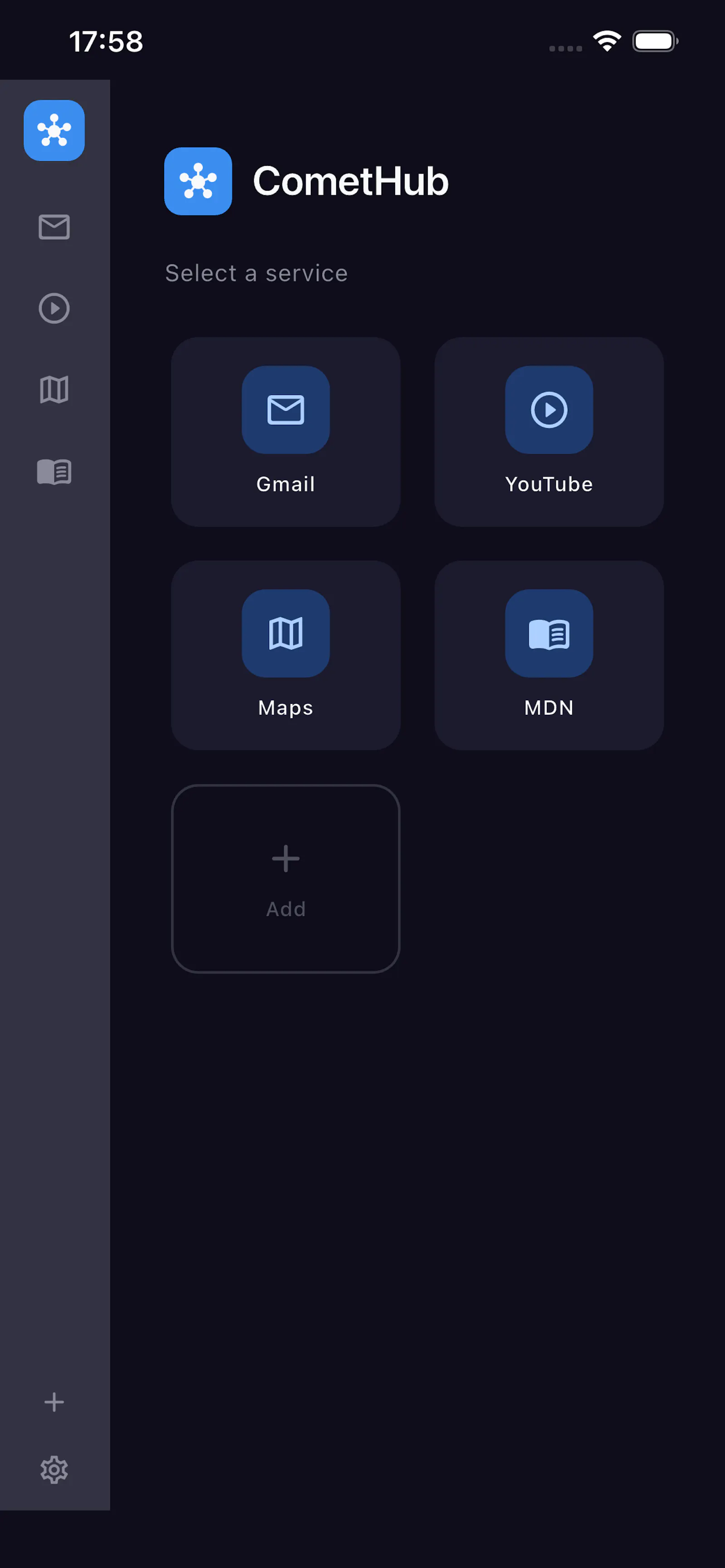 CometHub screenshot 1
