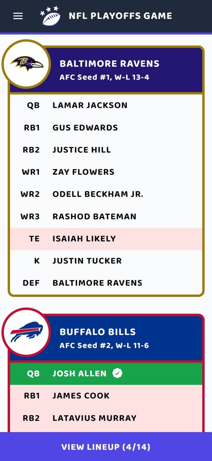 NFL Playoffs Game gallery image