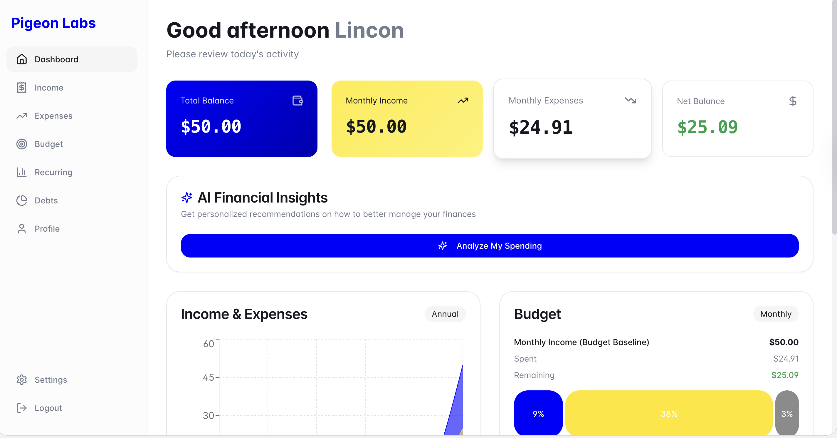 Média Pigeon Labs - Votre copain de finance personnelle 1