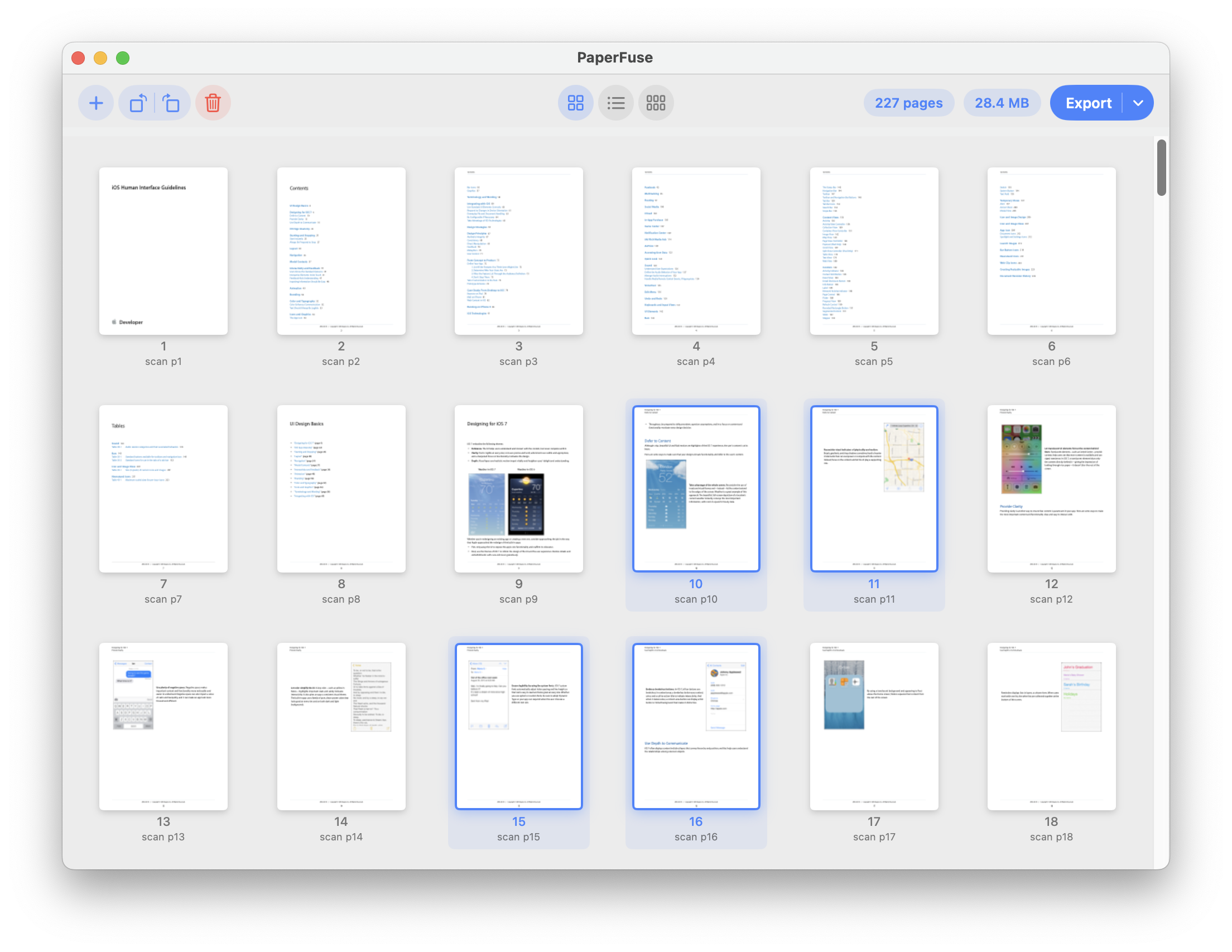 PaperFuse - Screenshot 2 showing product features and functionality