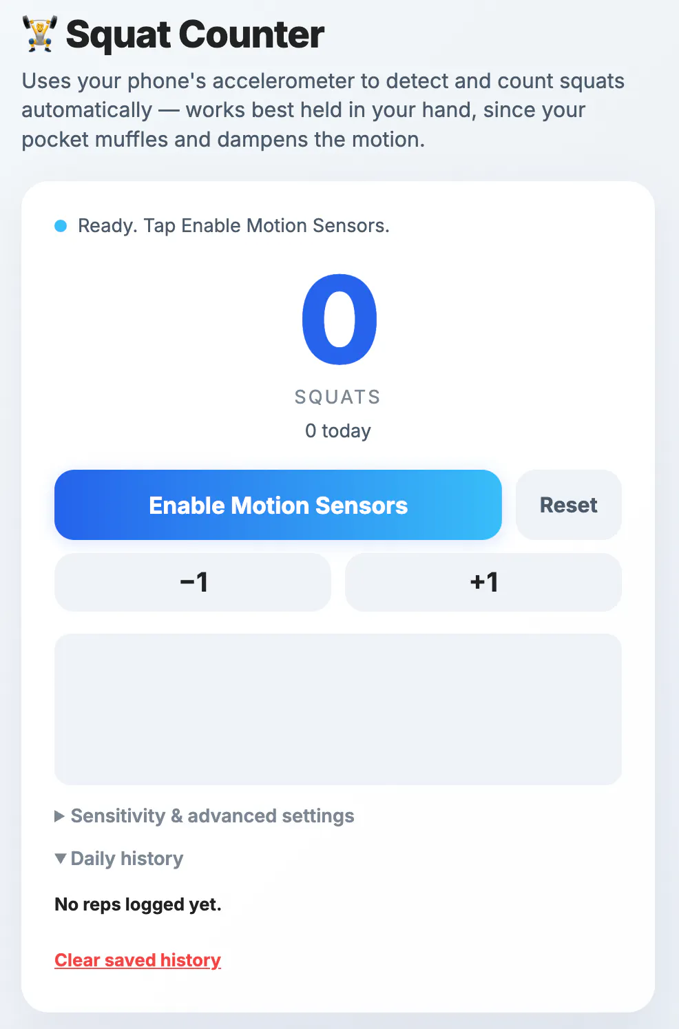 Squat Counter gallery image