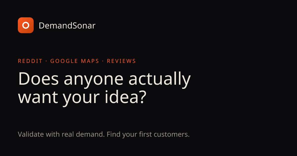 DemandSonar gallery image