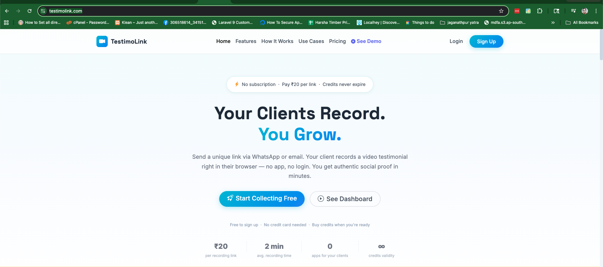 TestimoLink gallery image