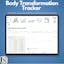 Body Transformation Notion Tracker