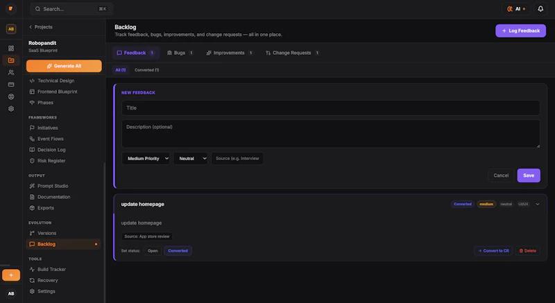 PlanMySaaS screenshot 2