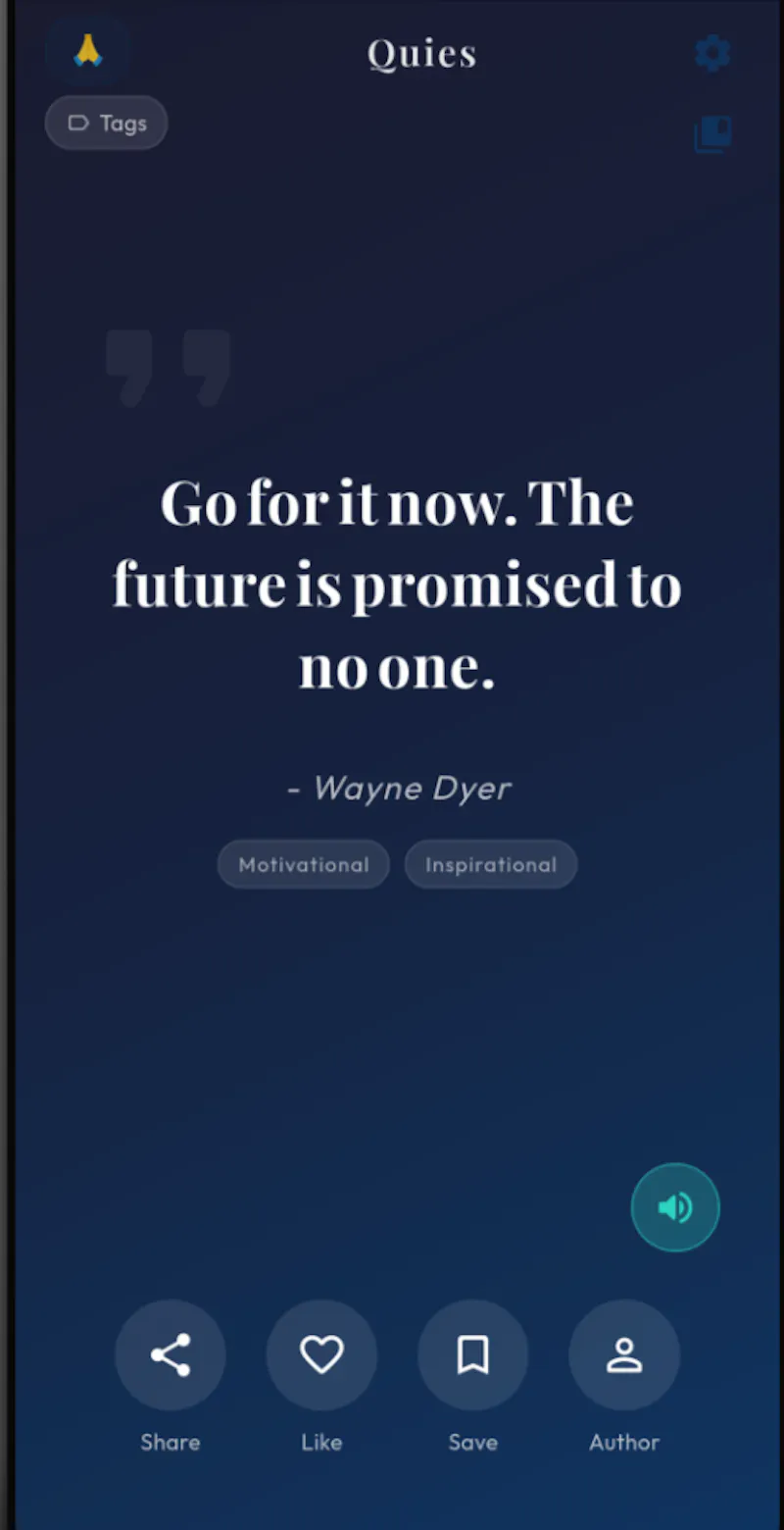 Quies — Mood Quotes & Music screenshot 4