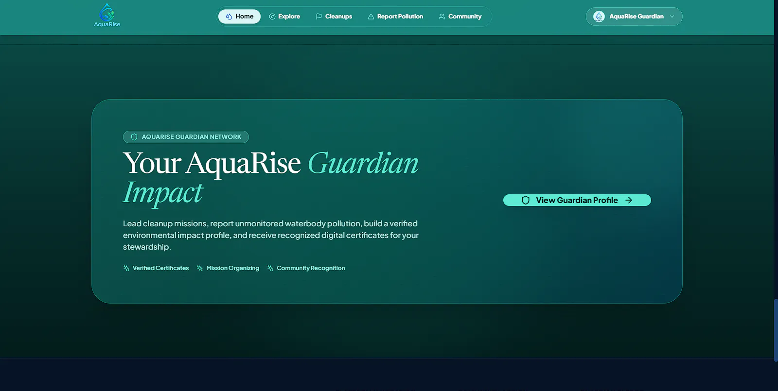 AquaRise App gallery image