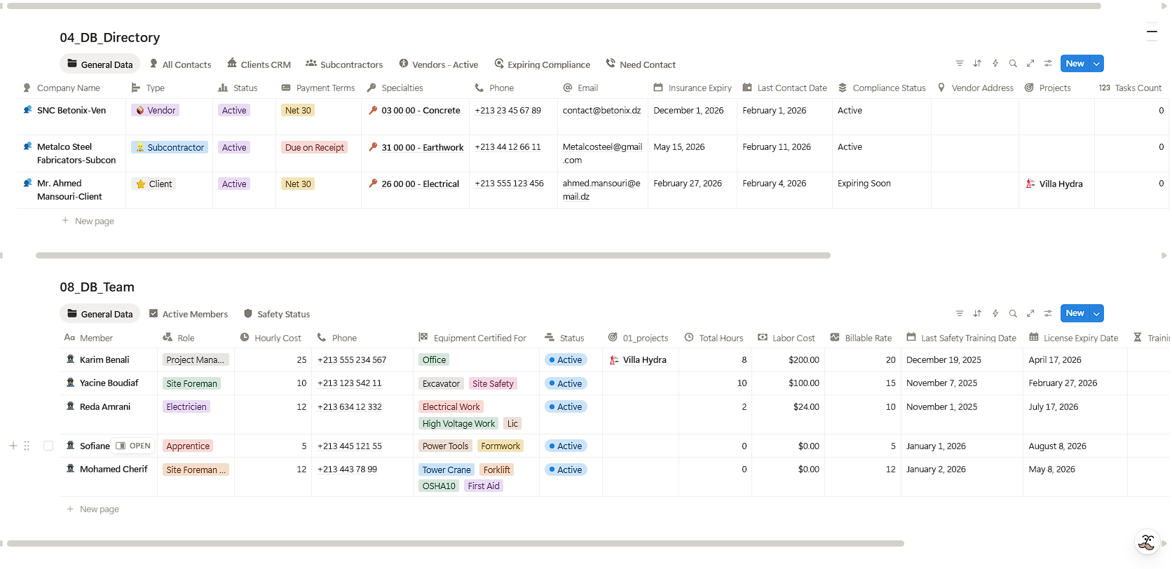 Construction OS for Notion gallery image